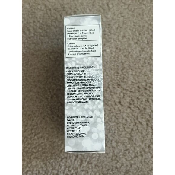 Coloreazy Permanent Cream Hair Color 10 Lightest Blonde Blond Clair One Applicat - Picture 3 of 5